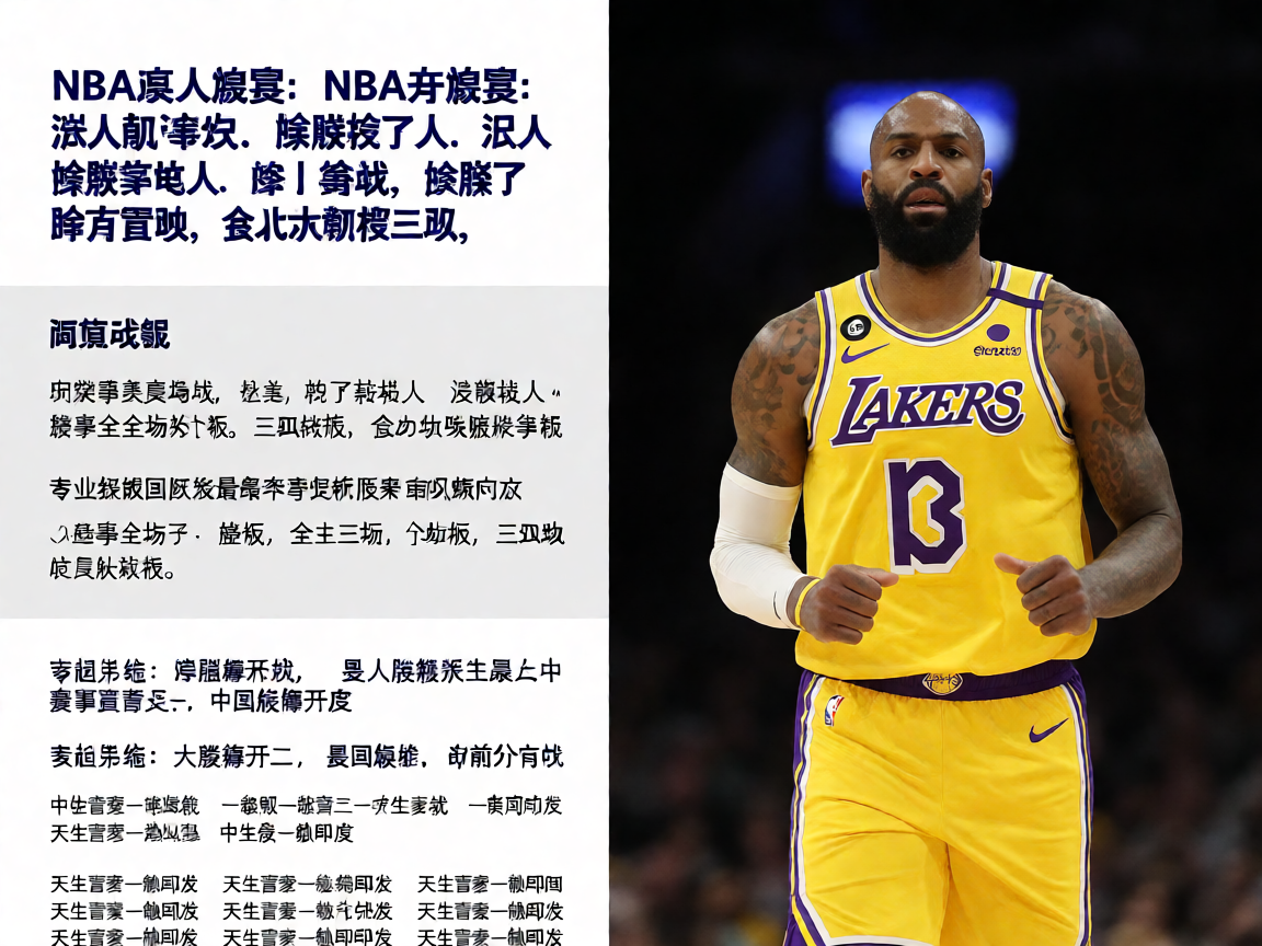 K8官网NBA湖人队比赛报道